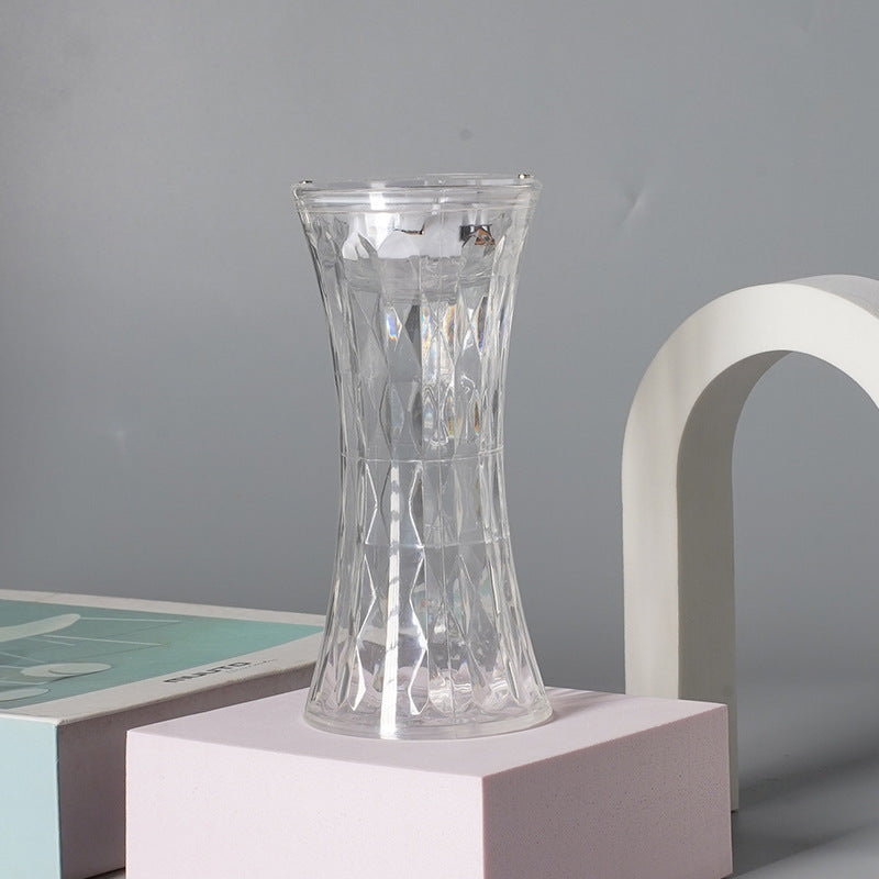 Petite lampe décorative créative en cristal à taille fine pour une atmosphère chaleureuse