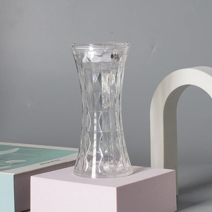 Petite lampe décorative créative en cristal à taille fine pour une atmosphère chaleureuse