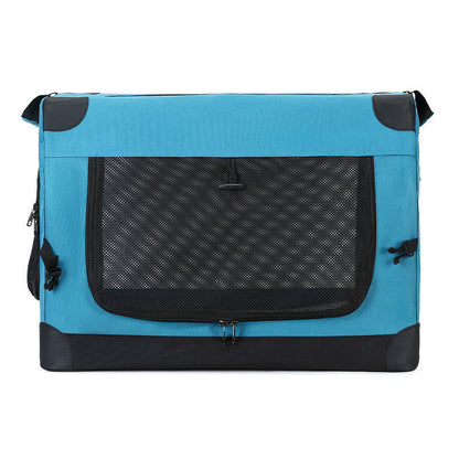 Large Capacity Folding Out Portable Cat Bag Suitcase