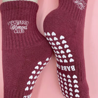 Thin Mid Tube Women's Professional Anti Slip Yoga Socks