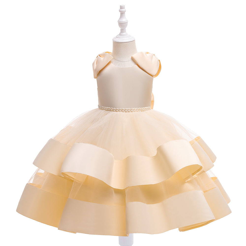 Robe Bouffante de Performance de Nouvelle Princesse Européenne et Américaine pour Fille