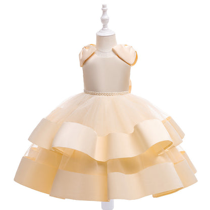 Robe Bouffante de Performance de Nouvelle Princesse Européenne et Américaine pour Fille