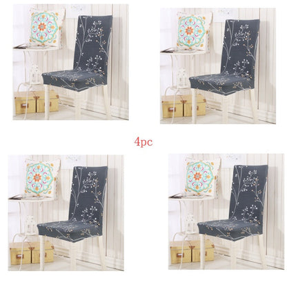 Funda de silla para el hogar, funda de silla de hotel, funda de silla para paquete, funda de silla elástica siamesa, funda de silla de oficina para ordenador