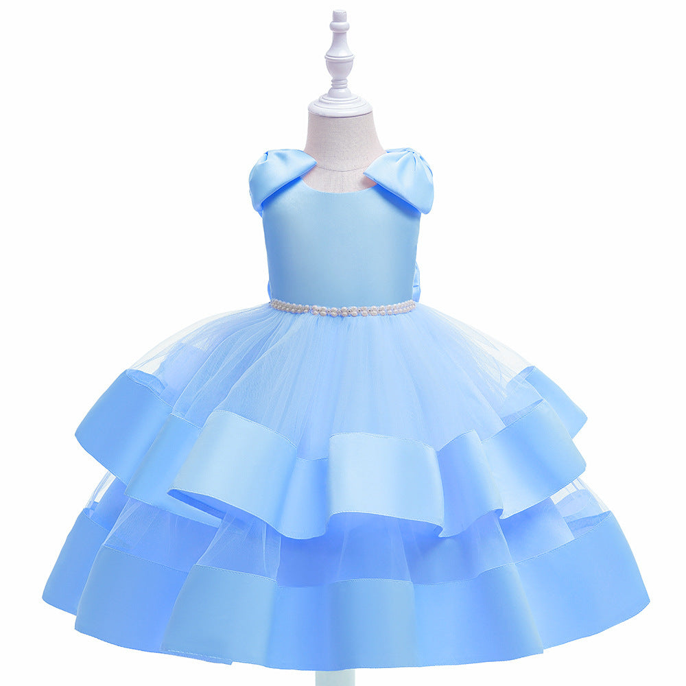 Robe Bouffante de Performance de Nouvelle Princesse Européenne et Américaine pour Fille