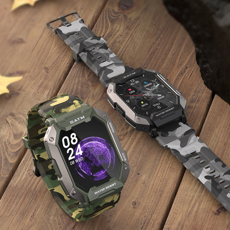 Nouvelle montre intelligente C20 étanche 5ATM, trois résistances