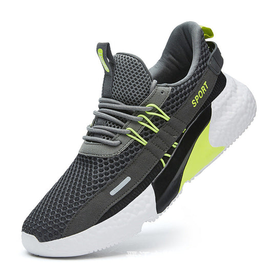 Zapatillas de malla para hombre, zapatillas deportivas para correr