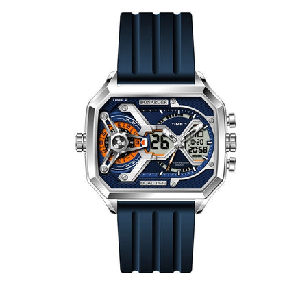 Men's Electronic Multi-functional Sports Luminous Waterproof Watch