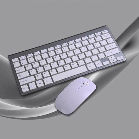 Ensemble clavier et souris sans fil 2.4G direct silencieux