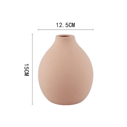 Ceramic Vase Home Furnishings, Creative Flower Arrangements