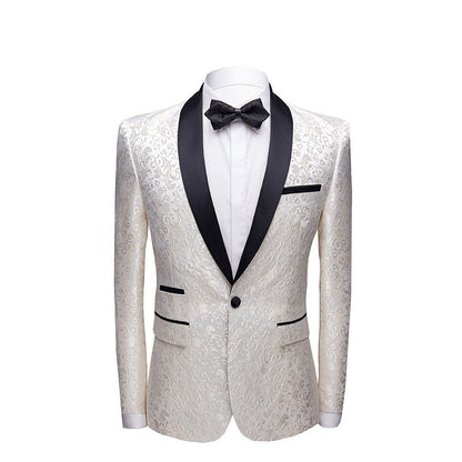 SOPHISTICATED DARK BLUE FORMAL SPECIAL OCCASSIONS DANCE PARTY’S Men's Dress Suit Set