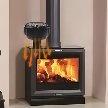 Ventilateur de cheminée thermique minimaliste pour la maison