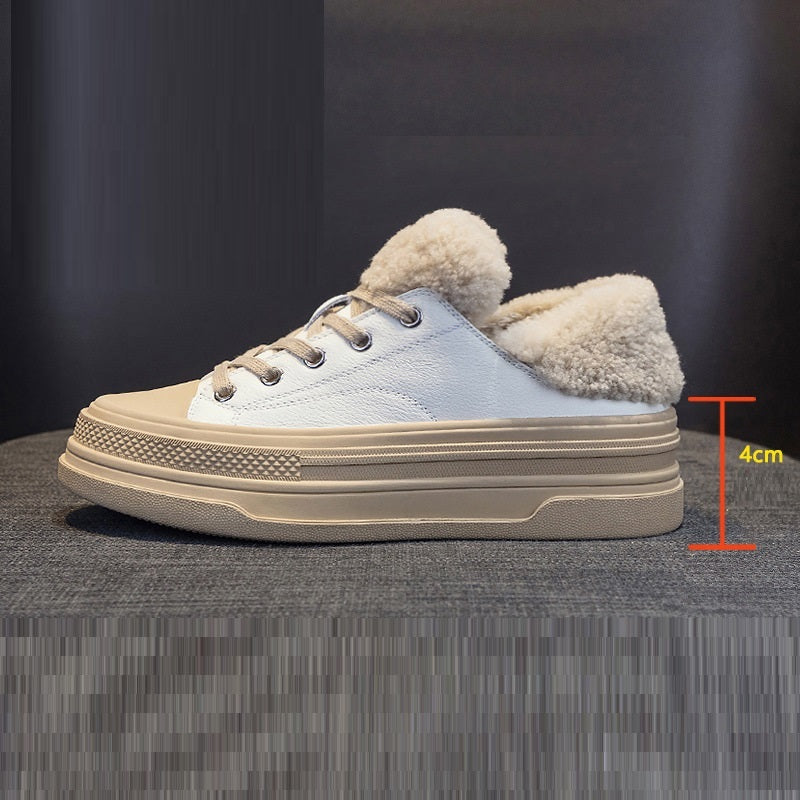 Botas de nieve gruesas de algodón para invierno