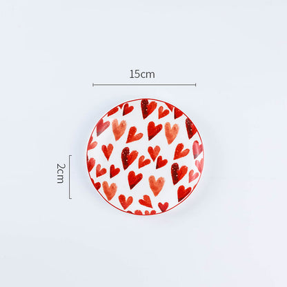 Home Creative Tableware Ins Ceramic Dinner Plate