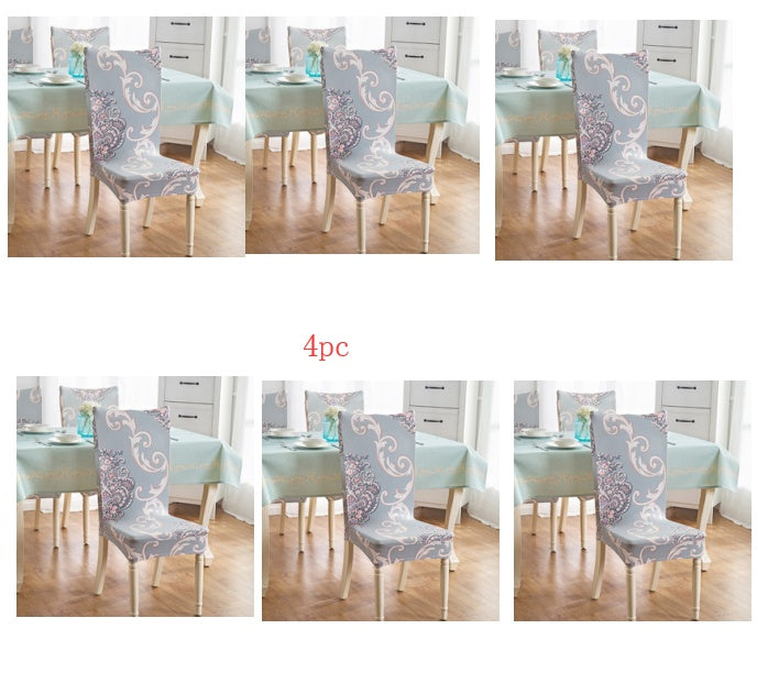 Funda de silla para el hogar, funda de silla de hotel, funda de silla para paquete, funda de silla elástica siamesa, funda de silla de oficina para ordenador