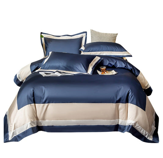 Housse de couette simple pour hôtel, 100 % coton, 100 fils