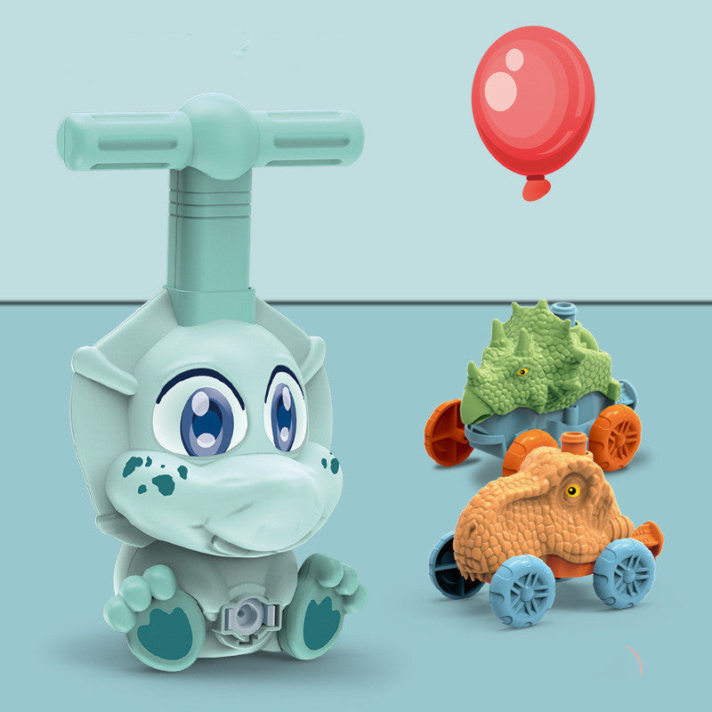Voiture à billes à inertie pour enfants, jouet d'expérimentation scientifique, puzzle amusant, voiture à inertie, cadeau pour enfants, jouets dinosaures