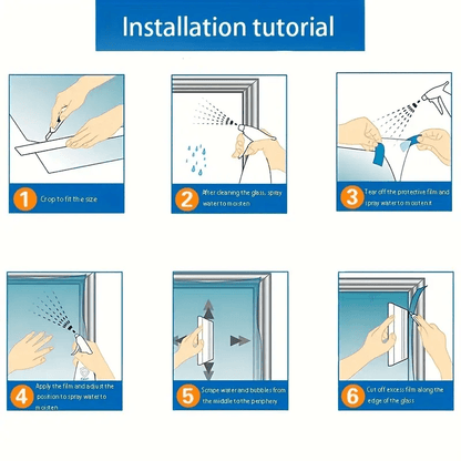 Lámina para ventanas antirreflejo extremo – ¡Privacidad + 99% de protección UV!
