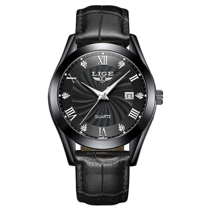 Middle-aged And Elderly Men's Watch Fashionable Simple Waterproof