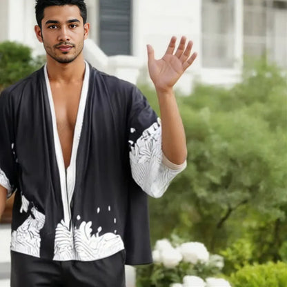 Productos CÁRDIGAN DE VERANO PARA HOMBRE Casual Suelto Algodón Tallas Grandes AUTHENIC para Hombre