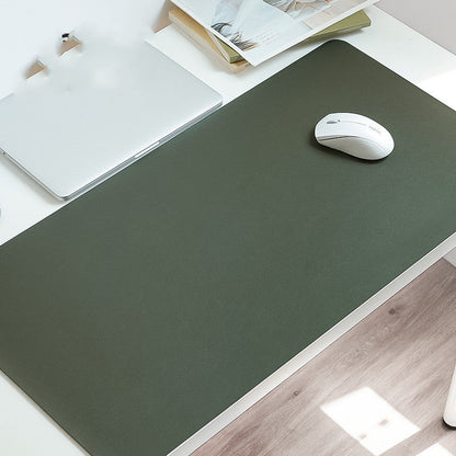 Simple Laptop Extra Large Leather Mouse Pad