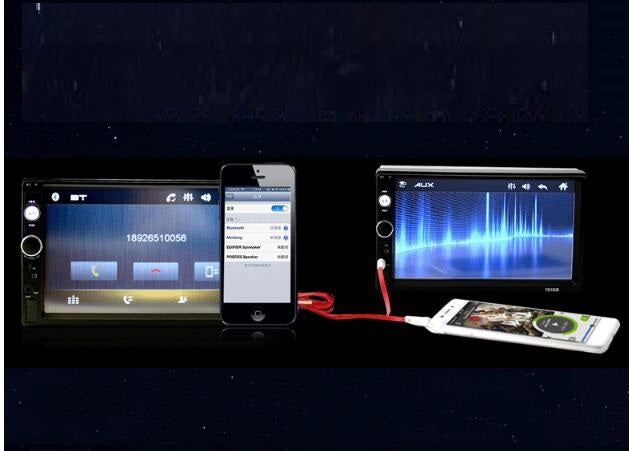 Monitor de coche MP5 Bluetooth con música