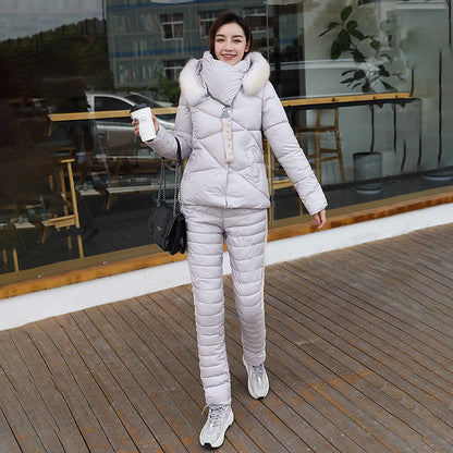 Women's Winter Jacket Thick Short Padded Coat