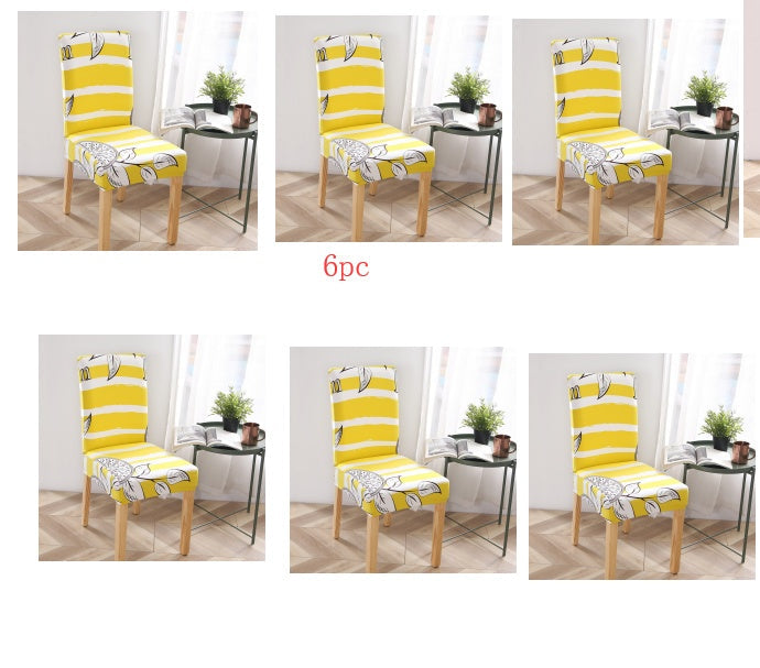 Funda de silla para el hogar, funda de silla de hotel, funda de silla para paquete, funda de silla elástica siamesa, funda de silla de oficina para ordenador