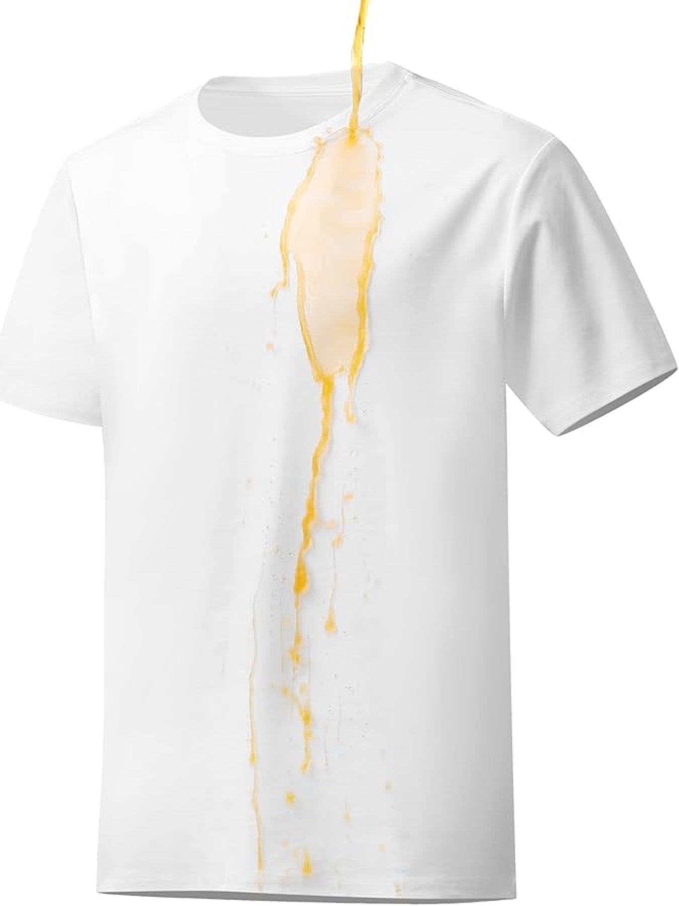 Neat White Basic Crewneck Short Sleeve Cotton Polyester Water Repellent Tops T Shirts Tee For Women