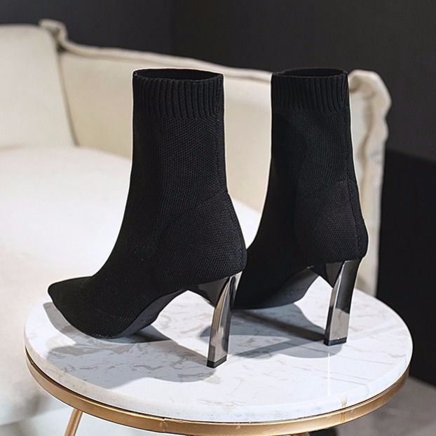 Pointed Toe Boots Women Shoes