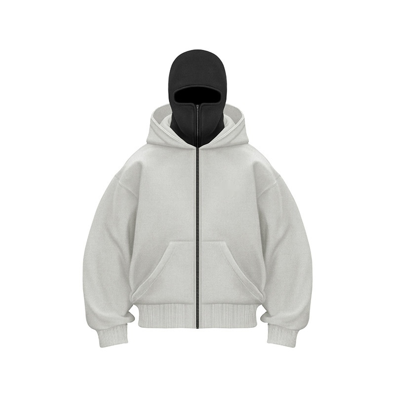 Double Hood Fleece-Lined Sweater – Ultra-Warm Cozy Hoodie for Men & Women