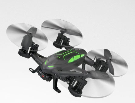 OTRC FY602 Coche-dron RC de aire y tierra 2 en 1, coche volador, dron cuadricóptero RC 2.4G de 6 ejes y 4 canales con cámara HD, 4WD de alta velocidad