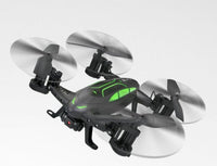 OTRC FY602 Coche-dron RC de aire y tierra 2 en 1, coche volador, dron cuadricóptero RC 2.4G de 6 ejes y 4 canales con cámara HD, 4WD de alta velocidad