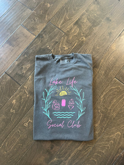 T-shirt Lake Life Social Club (Coloris confort)