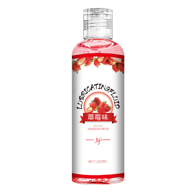 Fruit Flavor Body Lubricating Fluid – Wash-Free Couples Intimate Moisturizer