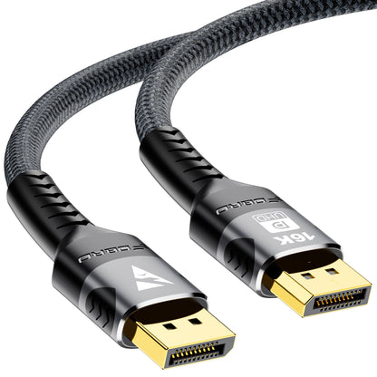 16 KDisplayPort21 DP Male To DP Male 16 K60Hz 8 K144Hz Knitted Belt DP14-00
