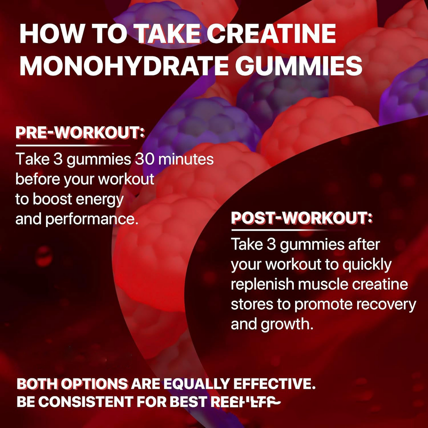 Muscle Boost Gummies – Creatine-Infused Gym Gummies for Strength, Performance & Recovery