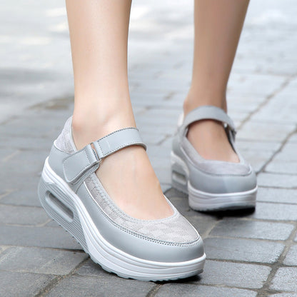 Zapatos de plataforma con suela blanda