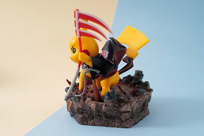 Pikachu x Naruto Anime Crossover PVC Figure