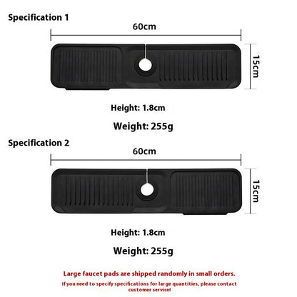 Kitchen Water Draining Pad Bathroom Storage Pad Splash-proof Water