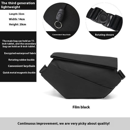 Crossbody Multifunctional Sports Fitness Chest Bag