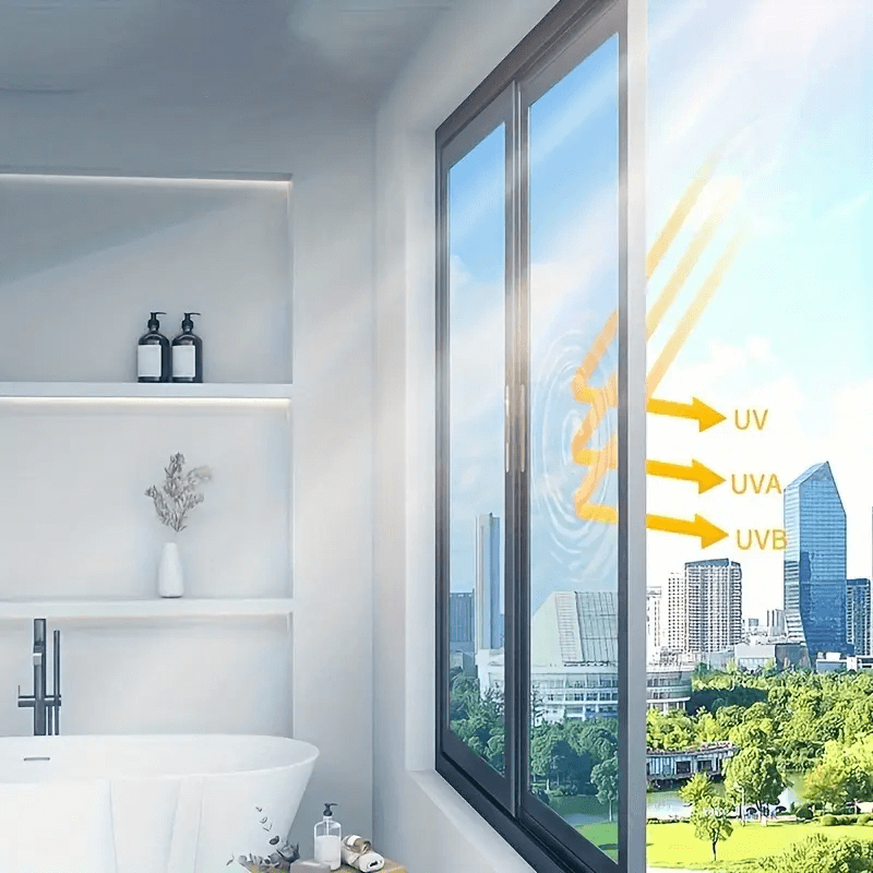 Lámina para ventanas antirreflejo extremo – ¡Privacidad + 99% de protección UV!