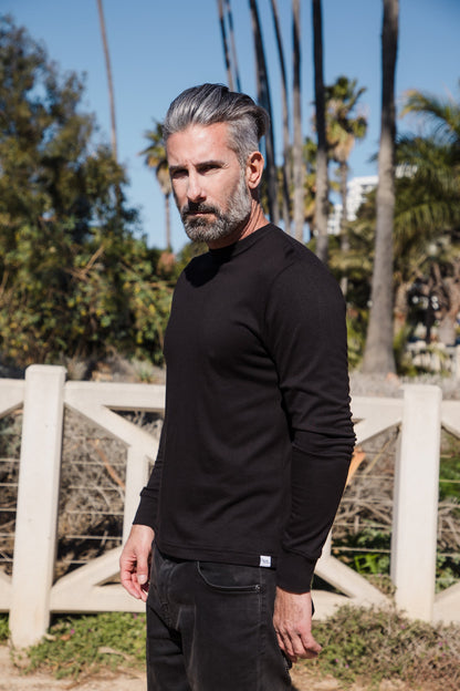 Clearance Men’s Bamboo Viscose Long Sleeve Tee – Premium Comfort, Breathable Fit (Limited Stock)