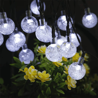 Solar Bubble Ball String Lights – Outdoor Waterproof LED Garden & Patio Lights