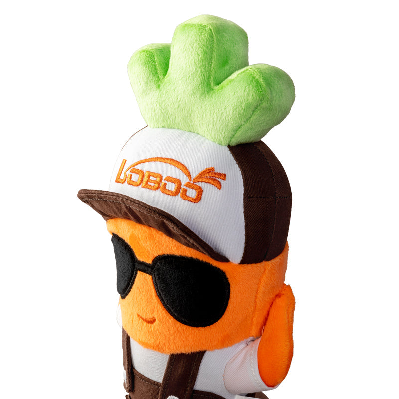 LOBOO Plush Motorcycle Mascot - Fun Bike Decoration & Rider Gift