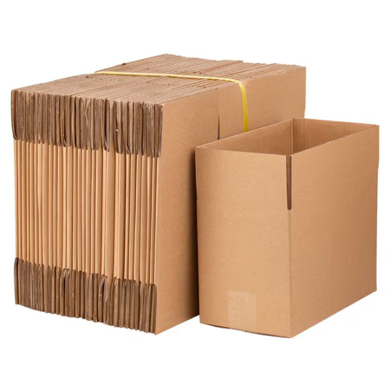 Tailles et lots multiples - Cartons d'emballage, d'expédition et de déménagement en carton ondulé
