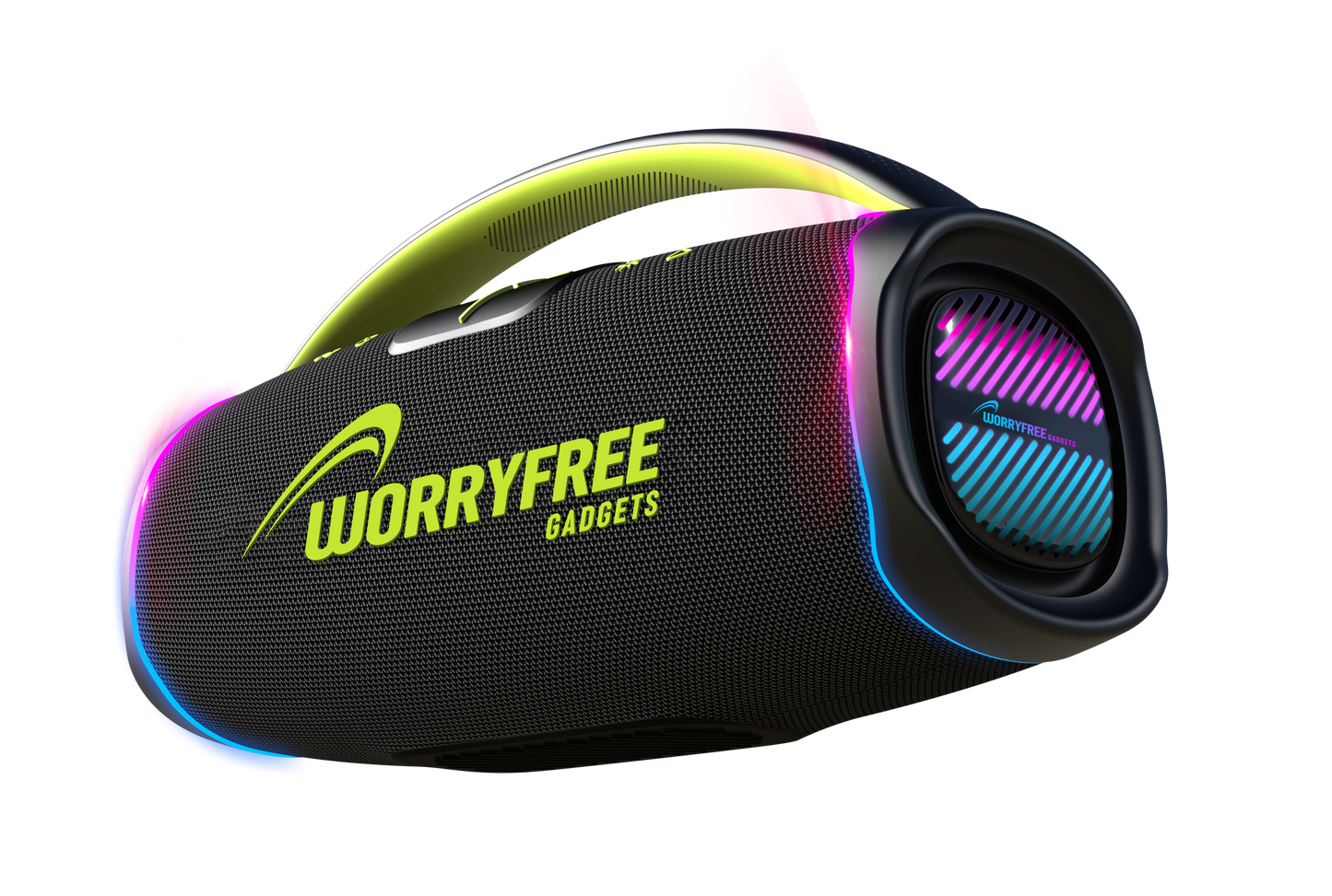 300W Portable Bluetooth Speaker with Handle, One Microphone