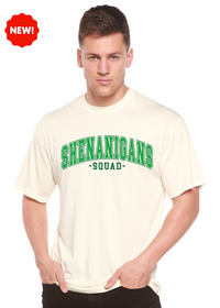 T-shirt graphique unisexe en bambou/coton Shenanigans Squad