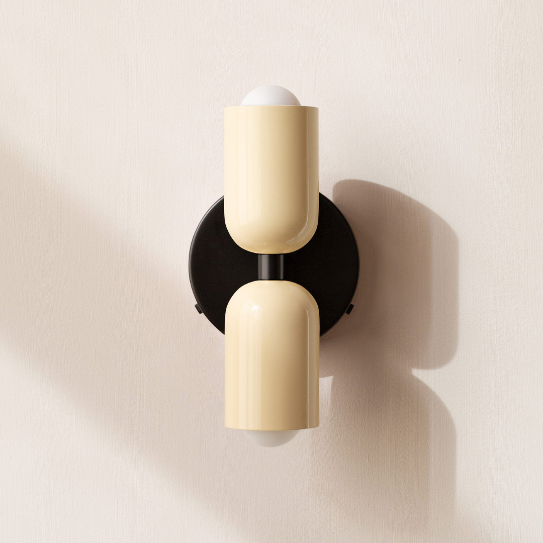 Modern Minimalist Cylinder LED Wall Sconce Iron Indoor Wall Light
