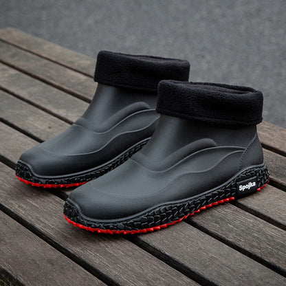 Slip On Rubber Shoes – Warm