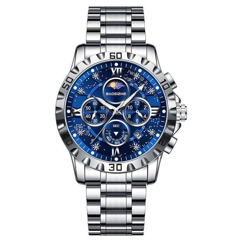 Men's Business Non-mechanical Luminous Waterproof Quartz Fashion Watch